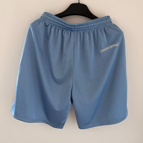 Chrome Hearts Ch Mesh Casual Blue Shorts - Picture 5 of 7